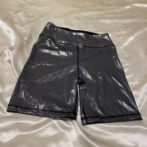 VS Biker metallic shorts